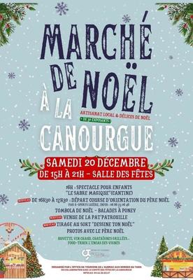 Marché de noel de la canourgue