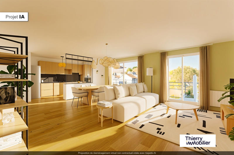 Appartement - 102 m² - 4 pièces