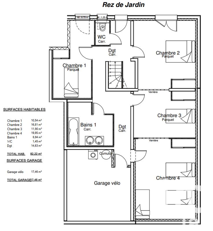 Maison - 185 m² - 6 pièces