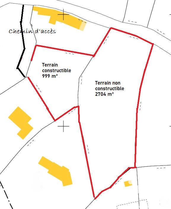 Terrain - 3 703 m²
