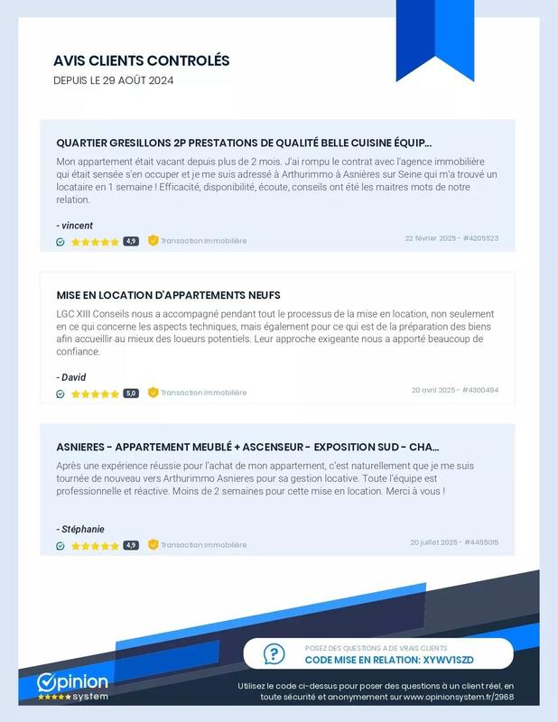 Appartement - 82 m² - 3 pièces