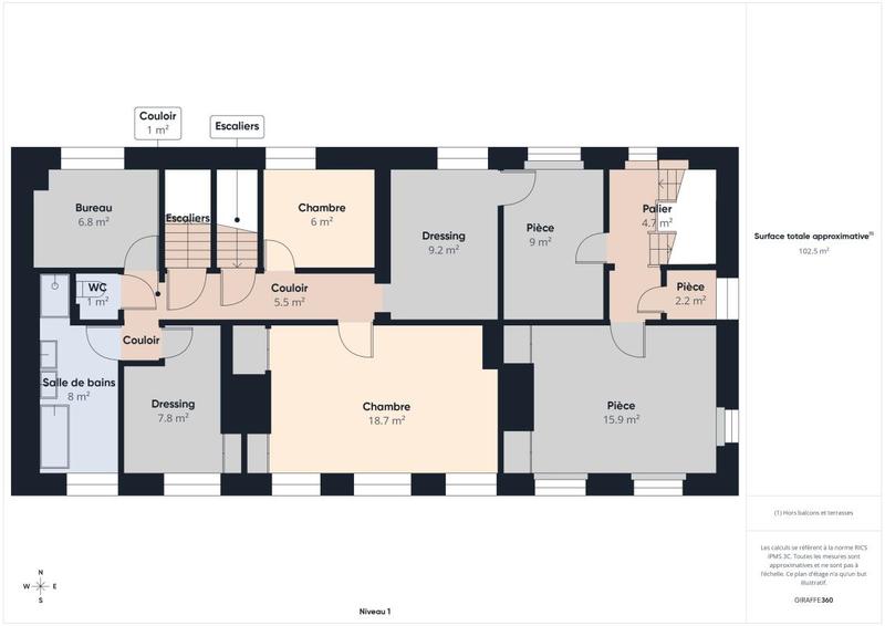 Maison - 156 m² - 6 pièces