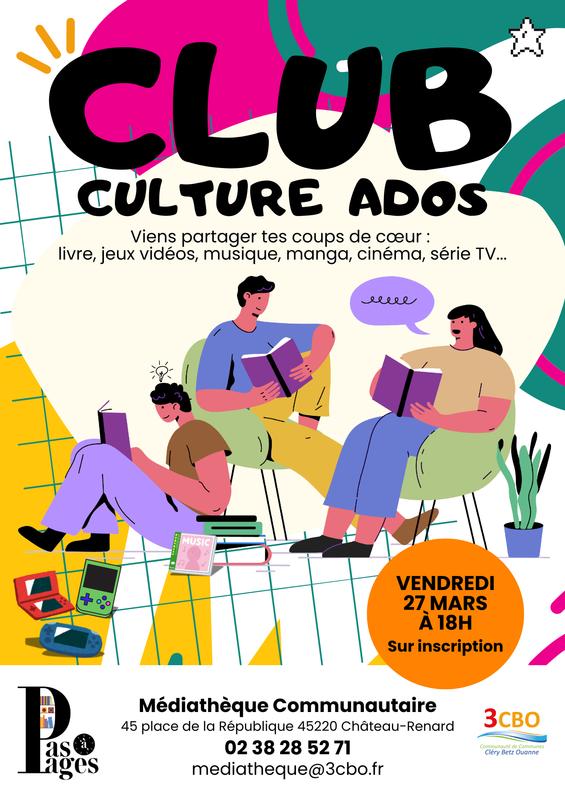 Club Culture ados