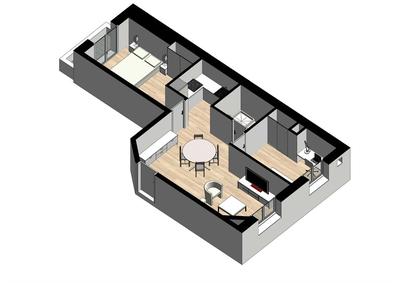 Appartement - 50 m² - 3 pièces