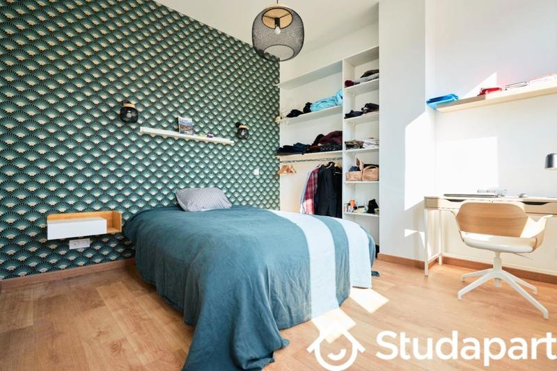 Chambre - 12 m² - 1 pièce