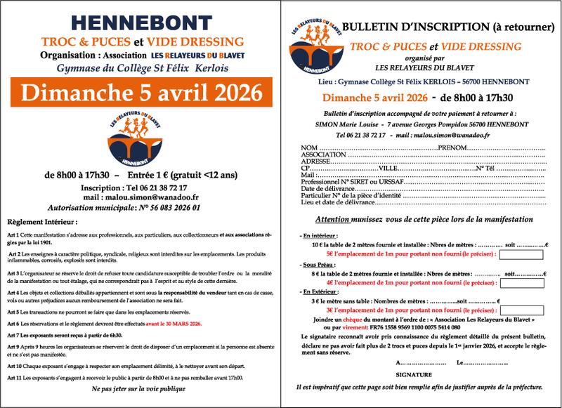 Trocetpuces/Vide Dressing