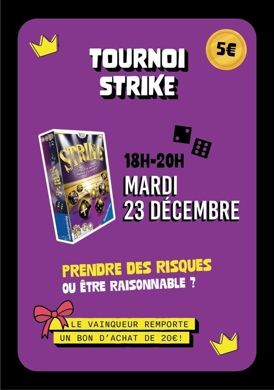 Tournoi jeu Strike