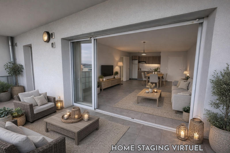 Appartement - 57 m² - 3 pièces