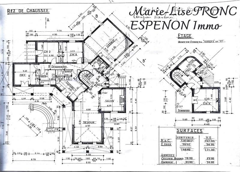 Maison - 210 m² - 8 pièces
