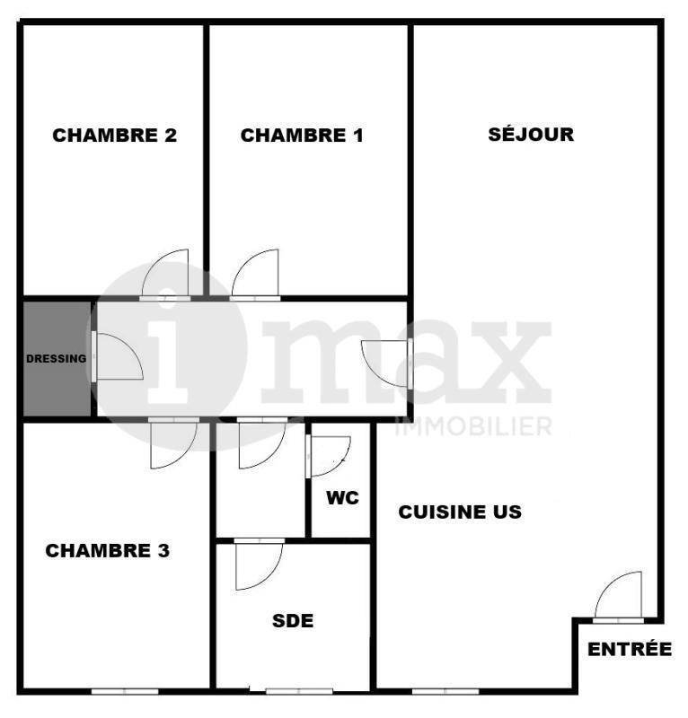 Appartement - 70 m² - 4 pièces