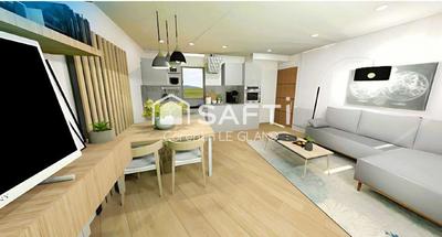 Appartement - 62 m² - 3 pièces