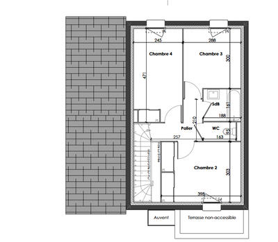 Maison - 98 m² - 5 pièces