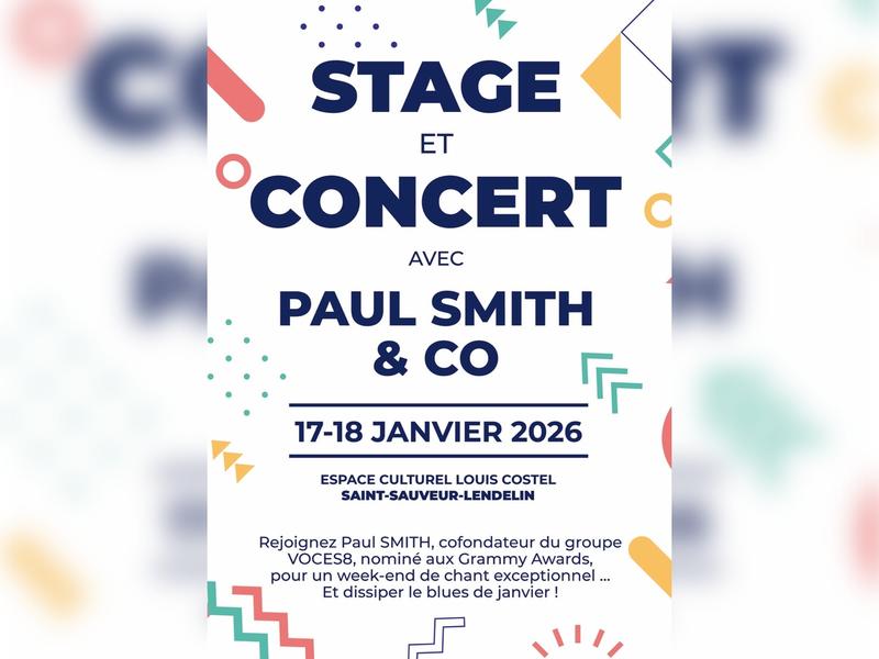 Stage et concert avec Paul Smith &amp; Co
