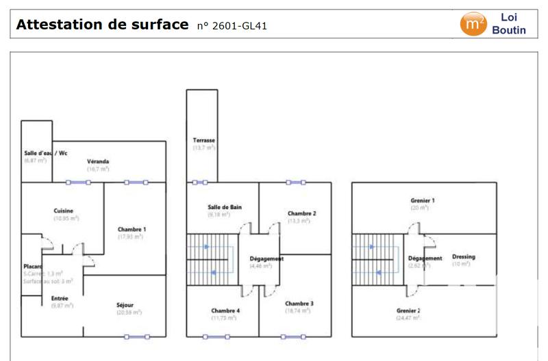 Maison de ville - 130 m² - 5 pièces
