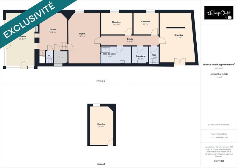 Maison - 160 m² - 5 pièces