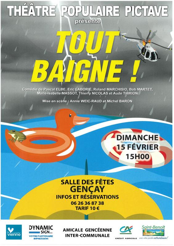Théâtre : "Tout baigne !"
