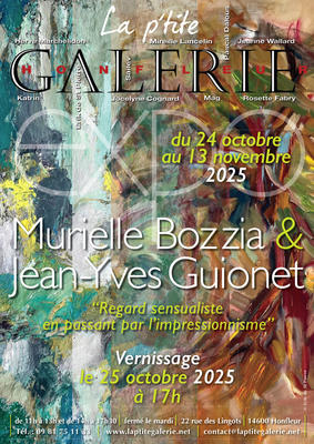 Exposition de peinture : Murielle Bozzia &amp; Jean-Yves Guionet