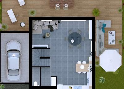 Maison contemporaine - 116 m² - 5 pièces