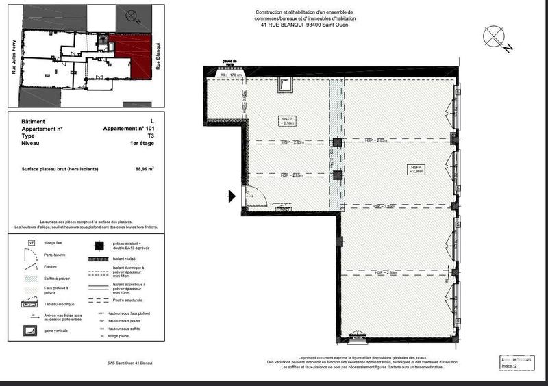 Appartement - 89 m² - 4 pièces