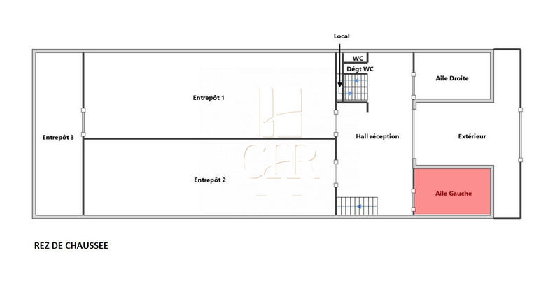 Local commercial - 57 m²