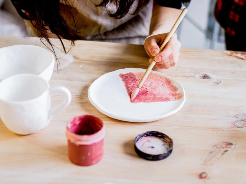 Initiation peinture sur porcelaine