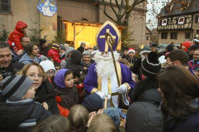 Passage en calèche du saint Nicolas