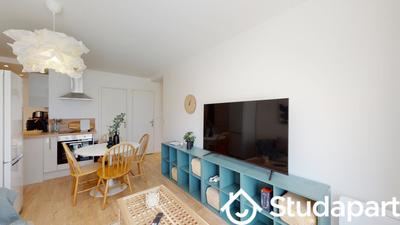 Chambre - 13 m² - 1 pièce