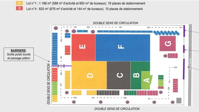 Local d'activités - 1 188 m²