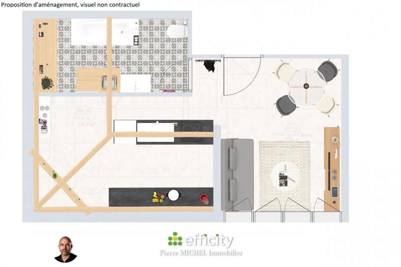 Appartement - 35 m² - 1 pièce