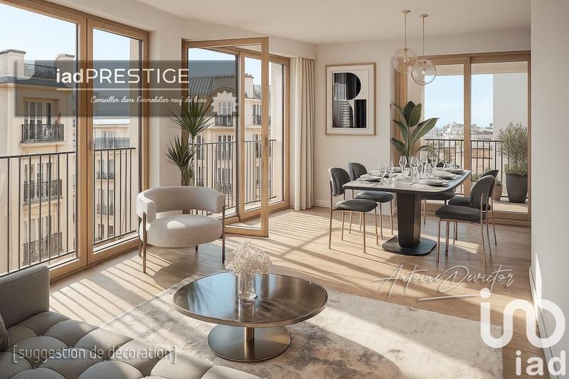 Appartement - 100 m² - 4 pièces