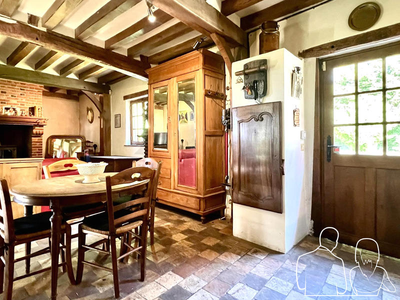 Maison ancienne - 64 m² - 3 pièces