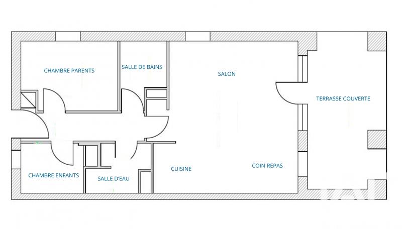Appartement - 41 m² - 3 pièces