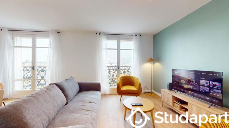 Chambre - 11 m² - 1 pièce