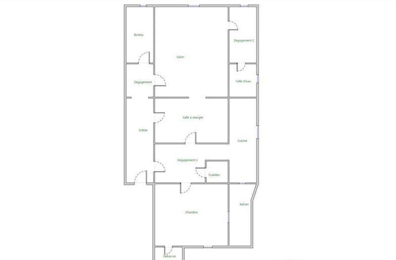 Appartement - 87 m² - 3 pièces