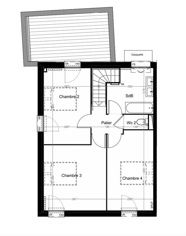 Maison contemporaine - 108 m² - 5 pièces