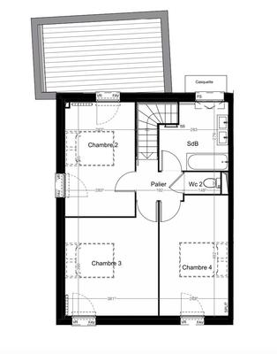Maison contemporaine - 108 m² - 5 pièces