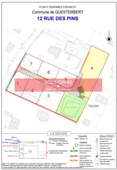 Terrain constructible - 1 375 m²