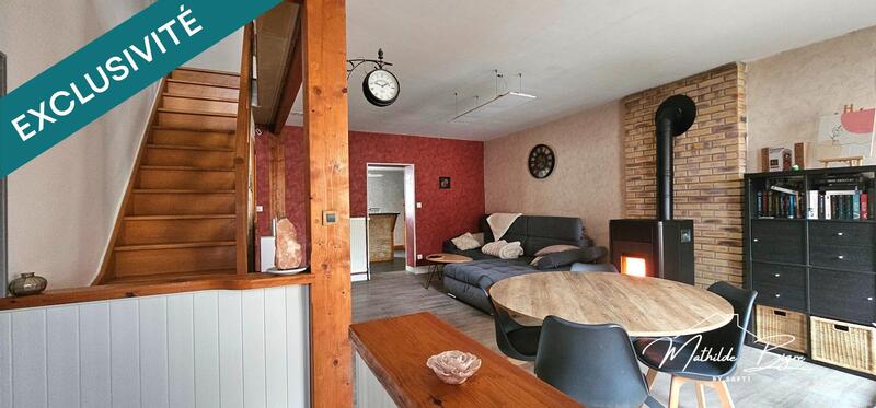 Maison - 124 m² - 5 pièces