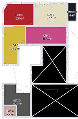 Appartement - 36 m² - 2 pièces