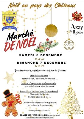 Marché de Noël d'Azay-le-Rideau