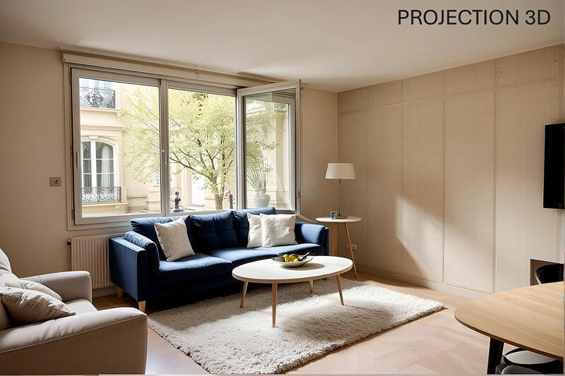 Appartement - 60 m² - 3 pièces