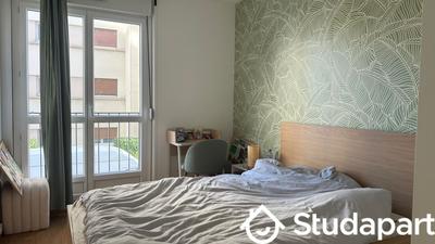 Chambre - 10 m² - 1 pièce