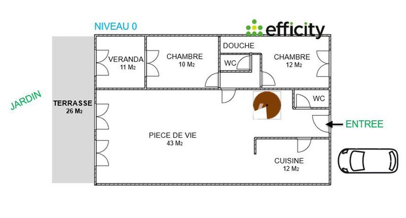 Maison - 175 m² - 8 pièces