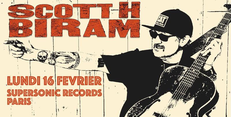 Scott H. Biram en concert (côté Records)