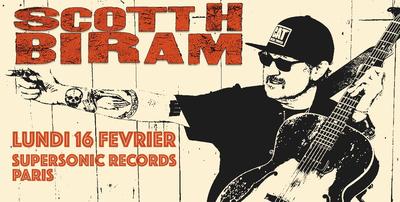 Scott H. Biram en concert (côté Records)