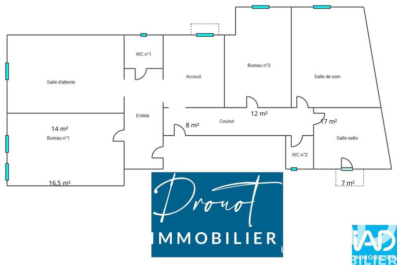 Appartement - 89 m² - 4 pièces