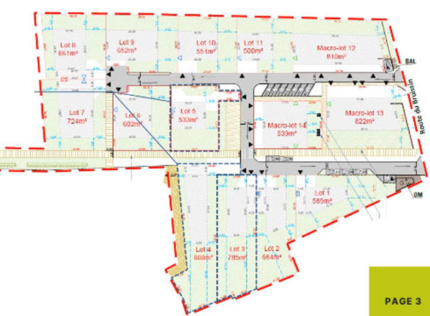 Terrain constructible - 888 m²