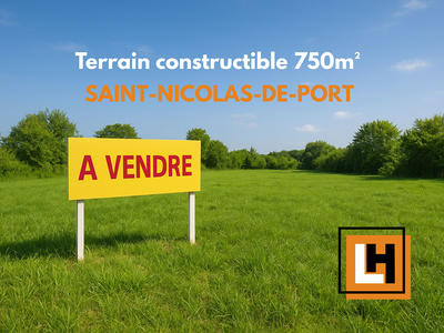 Terrain - 750 m²