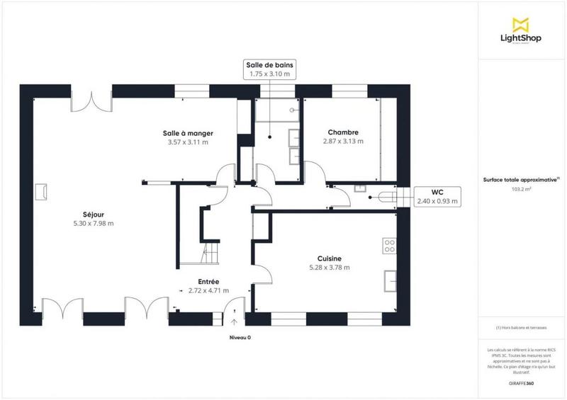 Maison - 186 m² - 7 pièces