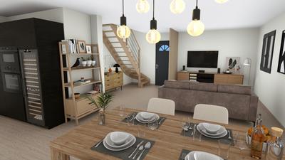 Maison - 99 m² - 5 pièces